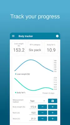 Training android App screenshot 4